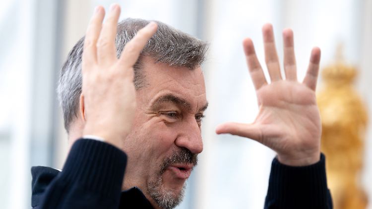 Bayerns Ministerpräsident Söder wettert regelmäßig gegen die aktuelle Ausgestaltung des Länderfinanzausgleichs.