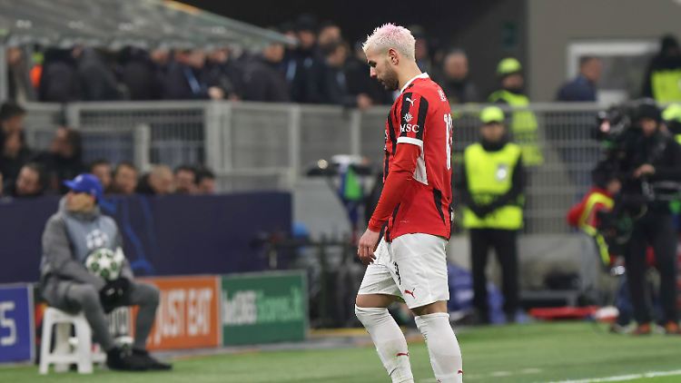 Theo Hernandez traf eine schlechte Entscheidung.