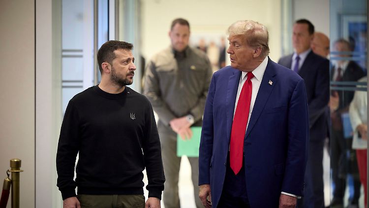 Trump wütete auf Truth Social gegen Selenskyj.