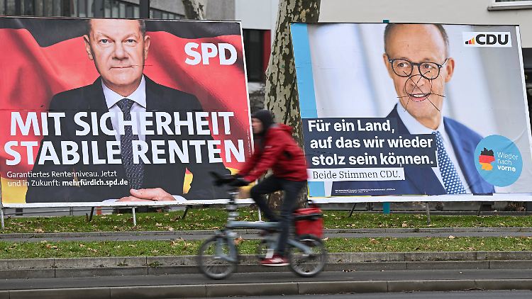 Je nachdem, wie die Wahl für die kleineren Parteien ausgeht, könnte es mit der Regierungsbildung nach dem 23. Februar kompliziert werden.