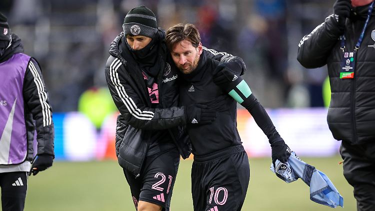 Es fröstelte, doch Lionel Messi siegte.