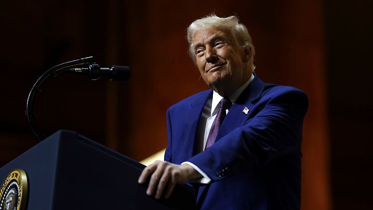 Bewundert starke Anführer: US-Präsident Donald Trump