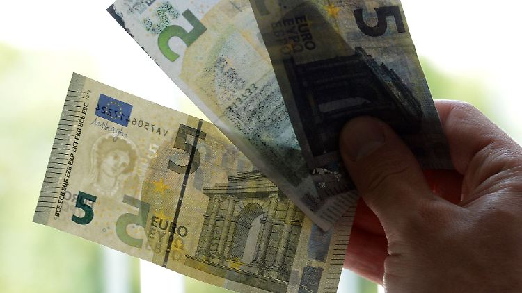 Weniger 200- und 500-Euroscheine waren 2024 im Umlauf.