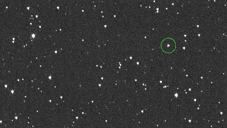 Winziger Punkt am Himmel - Asteroid 2024 YR4 entfernt sich derzeit von der Erde. In fast acht Jahren wird er aber zurückkehren.
