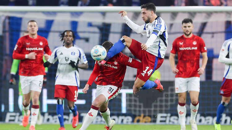 Der HSV obenauf.