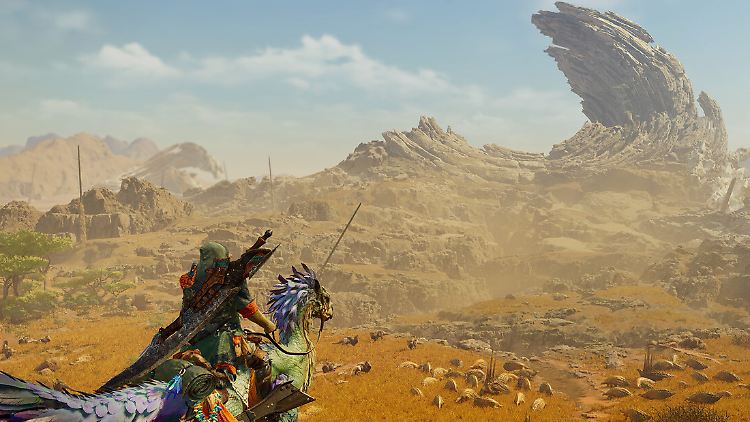 Monster Hunter: Wilds sieht fantastisch aus und lief auf dem Testrechner durchgängig flüssig. 
