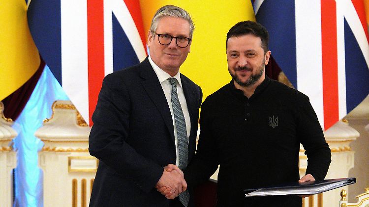 Keir Starmer will im Ukraine-Krieg zwischen Europa und den USA vermitteln.