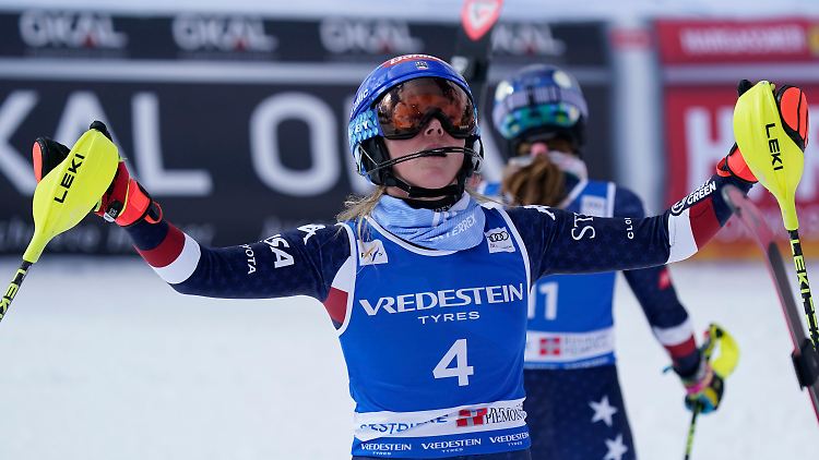 Shiffrin ist wieder ganz oben. Standesgemäß. 