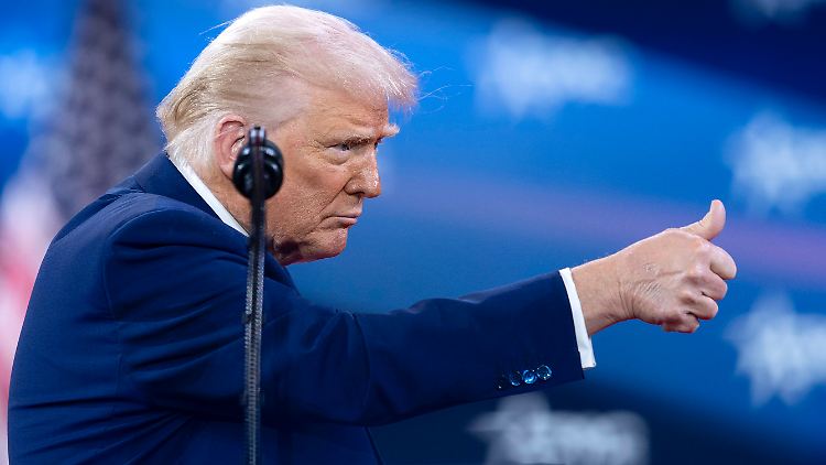 "Daumen hoch" gibt es derzeit nicht für alle Vorhaben Trumps. 
