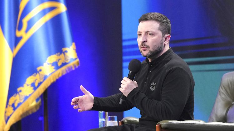 Selenskyj knickt auch jetzt nicht vor Trump ein.