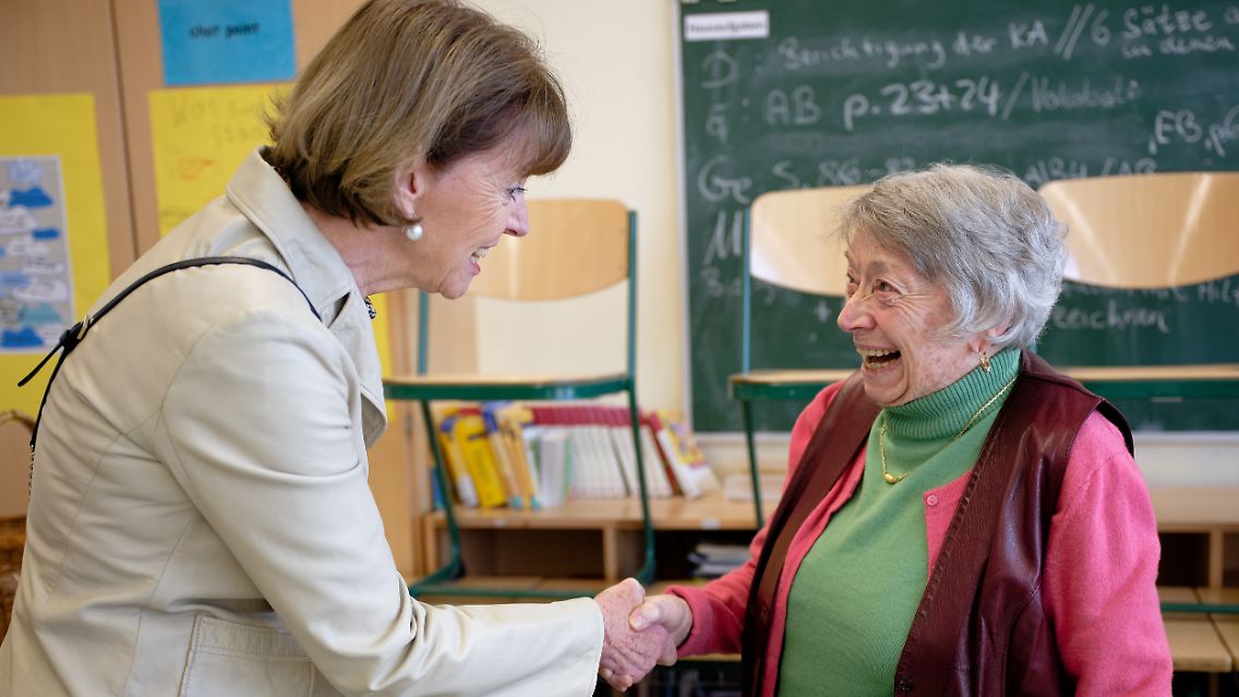 Henriette Reker kam auch noch vorbei.