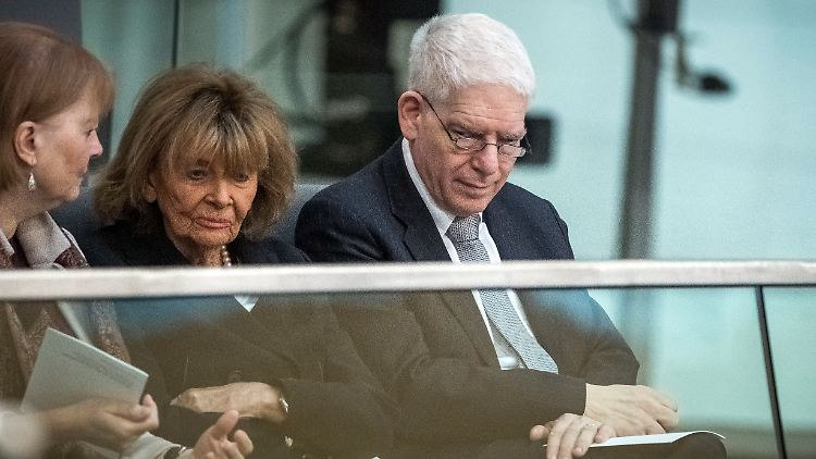 Charlotte Knobloch und Josef Schuster bei einer Gedenkstunde im Bundestag.