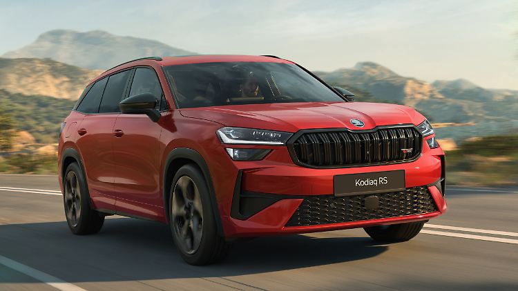 Der Skoda Kodiaq RS ist ein schweres Familien-SUV mit viel Platz.