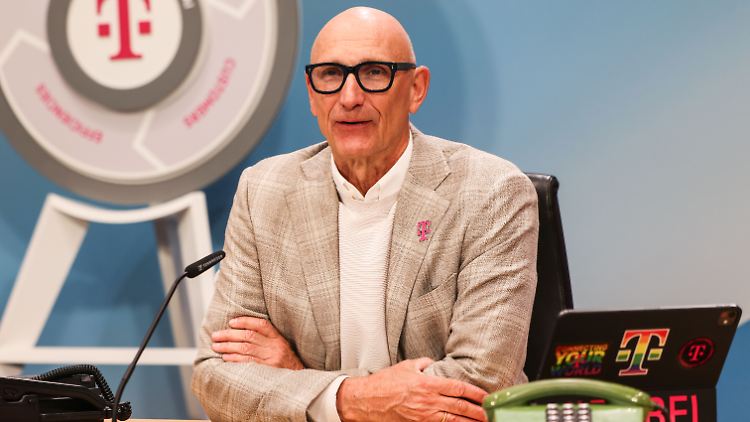 Zufrieden mit dem letzten Jahr: Telekom-Chef Höttges. 
