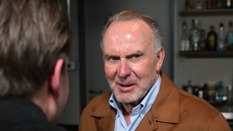 Rummenigge traf sich auch mit Infantino.