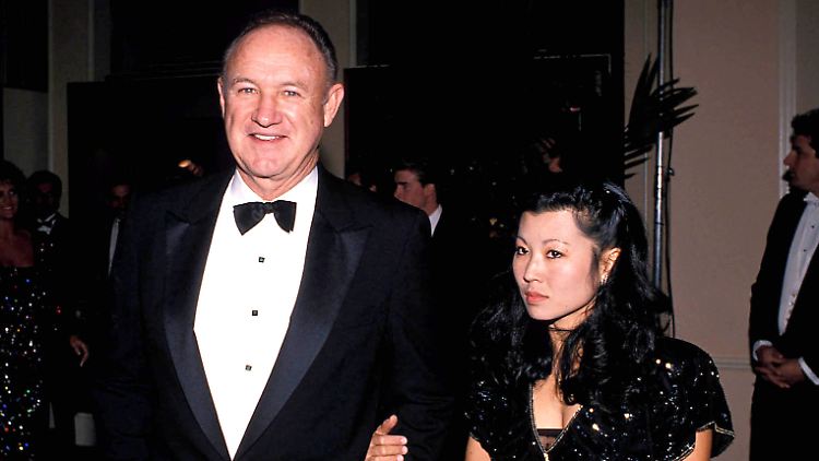 Gene Hackman auf einer älteren Aufnahme mit seiner Frau Betsy Arakawa.