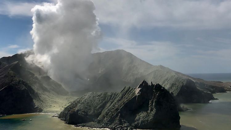 Der Whakaari, auch bekannt als White Island, brach 2019 aus, 22 Menschen starben.
