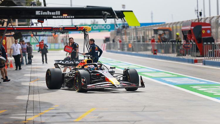 Er verpasste die Spitze: Max Verstappen.