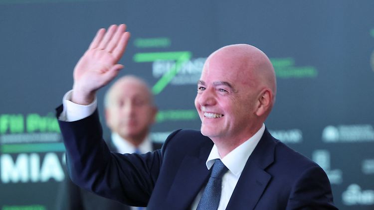 Ein guter Freund der Mächtigen: Gianni Infantino.