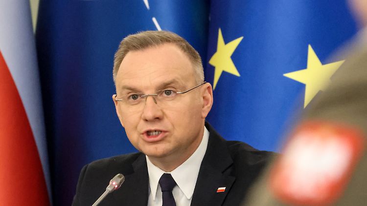 Sieht Selenskyj in der Pflicht: Andrzej Duda.