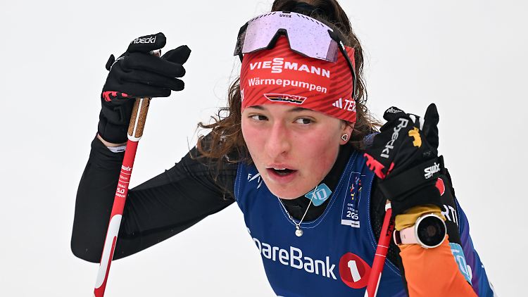 Nathalie Armbruster suchte anschließend Trost bei ihren Eltern.