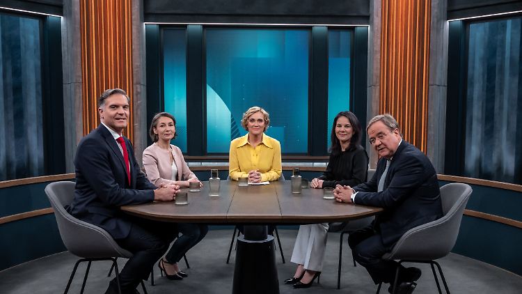 Die Gäste bei Caren Miosga sind an diesem Abend geschlossen besorgt um die Sicherheit Europas.