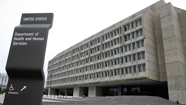 Hauptsitz des US-Gesundheitsministeriums in Washington.