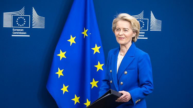 Von der Leyen stellt den EU-Mitgliedsländern Kredite in Milliardenhöhe in Aussicht. 