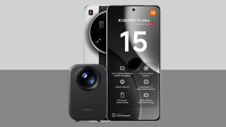 Das Xiaomi 15 Ultra gibt es samt Projektor ab einem Euro bei o2.