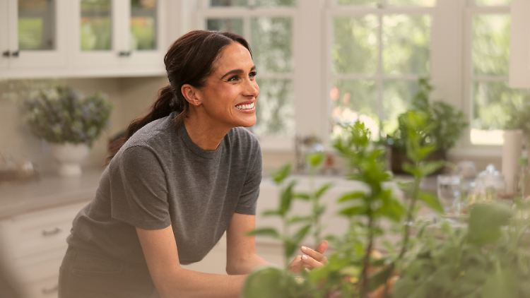 Homestory in fremden vier Wänden: Meghan bei Netflix.
