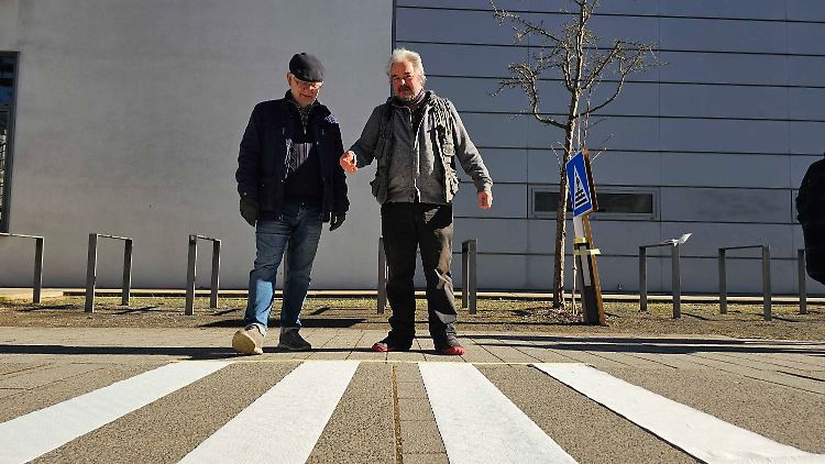 Vielleicht sind das die Zebrastreifen der Zukunft.