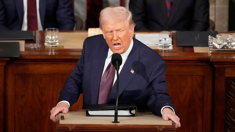 Donald Trump ließ die Demokraten größtenteils verstummen.