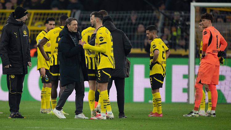 Kovac und sein BVB bringen sich um den Lohn der ersten Halbzeit. 