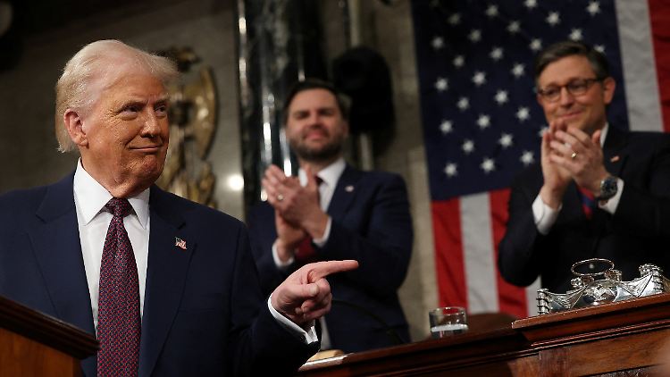 Trump zeigt in seiner Rede, wohin die Reise geht für die USA.