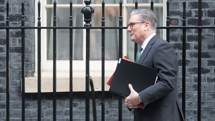 Hat derzeit alle Hände voll zu tun: Premier Keir Starmer.