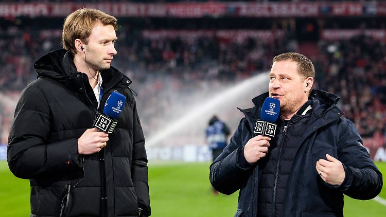 Simon Rolfes (links) und Max Eberl.