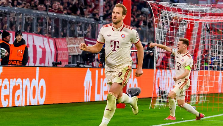 Harry Kane traf doppelt für den FC Bayern.