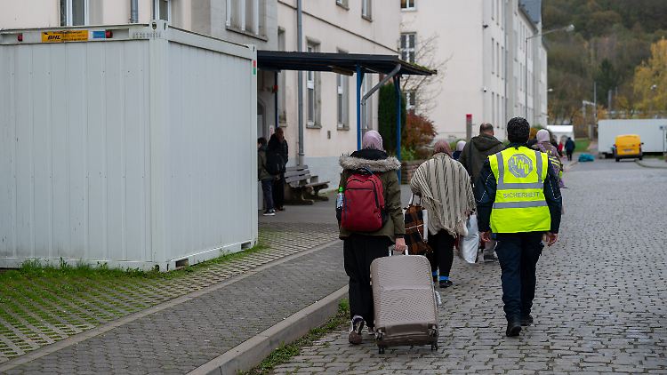 Eine Erstaufnahmestelle für Geflüchtete in Trier.
