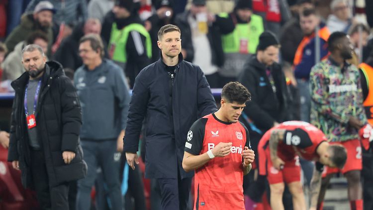 Xabi Alonso steht mit Bayer Leverkusen vor dem Aus.