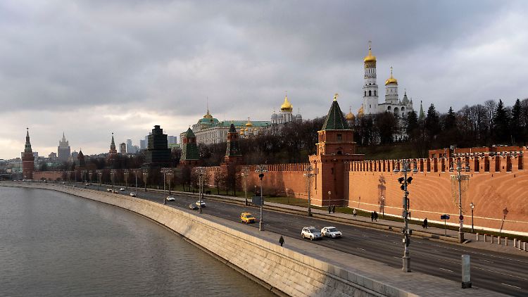 Hier arbeitet der russische Machthaber: der Kreml.