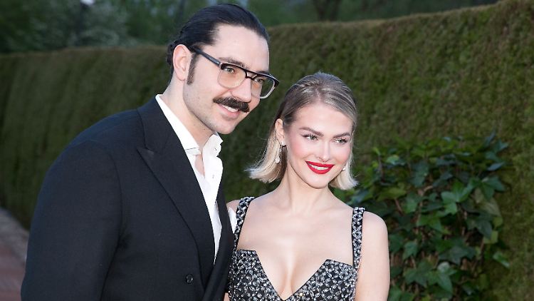 Wollen heiraten: Fabio Knez und Darya Strelnikova.