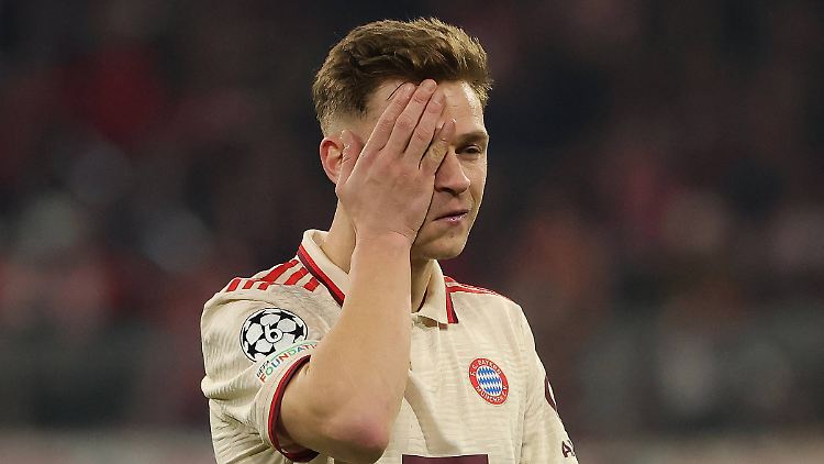 Augen zu und durch? Joshua Kimmich hat sich für den FC Bayern entschieden.