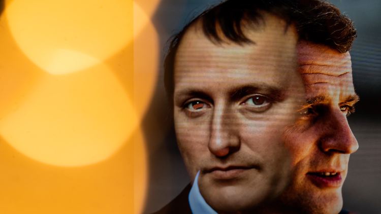 Macron erinnert Putin offenbar an Napoleon. Hier eine Fotocollage der beiden französischen Staatsmänner.