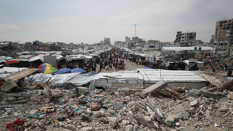 Der Gazastreifen ist zum Großteil zerstört.