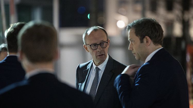 Notwendiger Husarenritt: Kanzler in spe Friedrich Merz und SPD-Chef Lars Klingbeil
