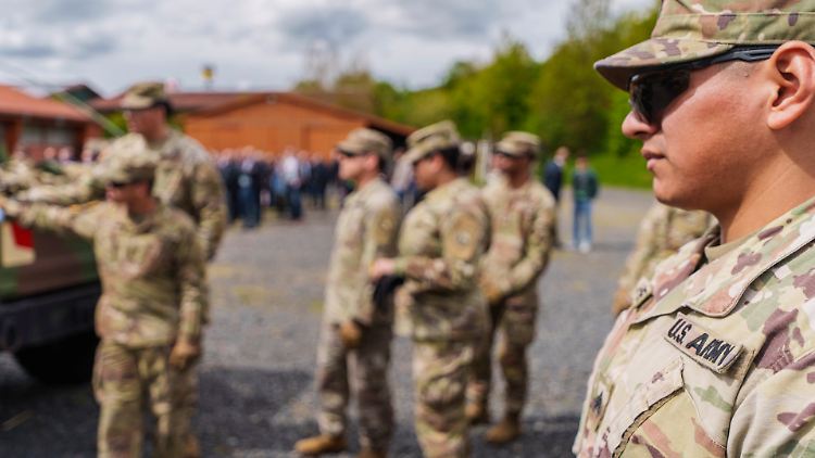 US-Soldaten im hessischen Alsfeld.