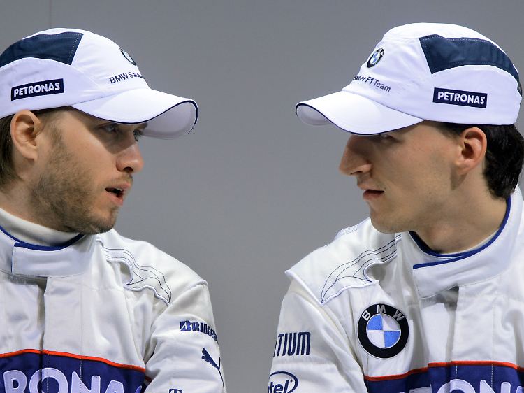 Robert Kubica und Nick Heidfeld fuhren einst gemeinsam für BMW. Nach der Auflösung des Rennstalls fand Heidfeld kein neues Team.
