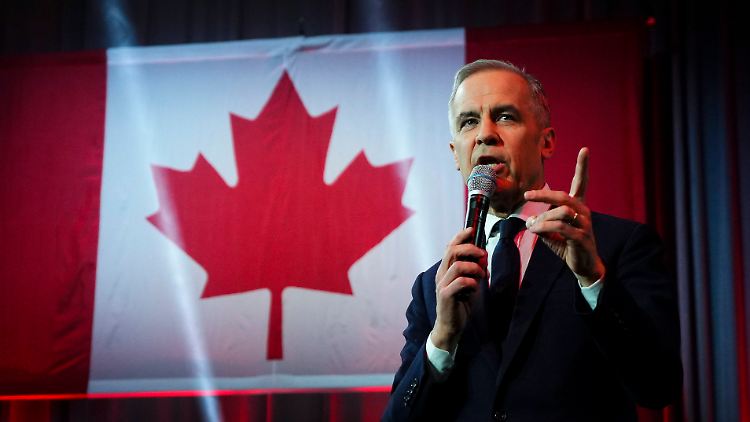 Mark Carney setzte sich bei der Wahl zum Vorsitzenden der Liberalen Partei Kanadas sehr klar durch.
