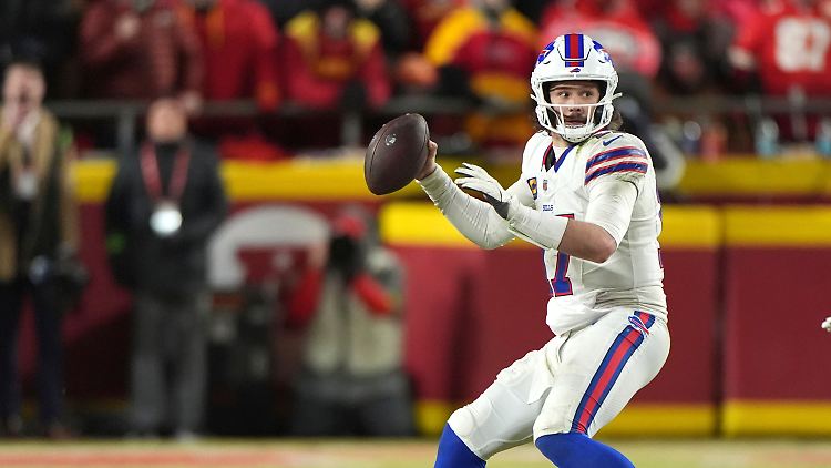 Wird mit Geld zugeschmissen: Josh Allen.