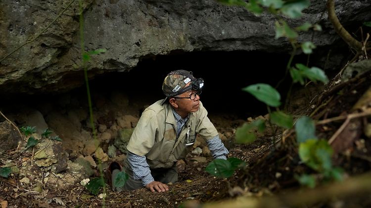 Takamatsu Gushiken findet noch immer Knochen von Toten des Zweiten Weltkriegs.